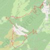 Pointe d'Ireuse GPS track, route, trail