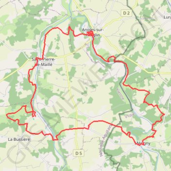 VTT - Vendredi 10 Mai GPS track, route, trail