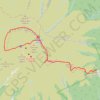 🚶 Trace boucle de la montagne pelée GPS track, route, trail