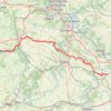 Rando raid Paris Deauville - de Bréval à Bernay GPS track, route, trail