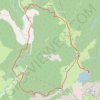 Le Lac Bénit - Randonnée GPS track, route, trail