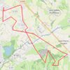 Boucle 20km Bois Moncel GPS track, route, trail