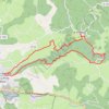 Les gorges du Banquet - Pont-de-l'Arn GPS track, route, trail