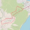 SICILE - PEDESTRE - Îles Éoliennes - Stromboli - Ascension du volcan GPS track, route, trail