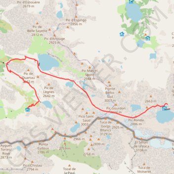 VAR ne pas descendre à LA SOULA GPS track, route, trail