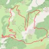 Pierlas - Lauvet d'Ilonse - Ilonse - Pierlas GPS track, route, trail