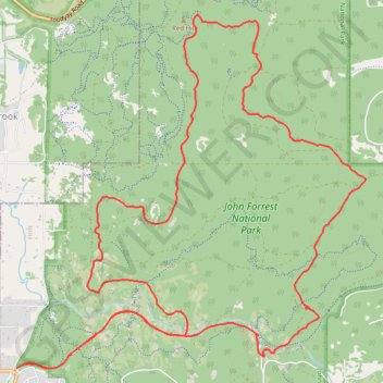 Red Hill - Eagle View Track GPS track, route, trail