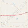 Kindersley - Rosetown GPS track, route, trail