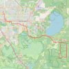 Hawthorne Trail and Longleaf Flatwoods GPS track, route, trail