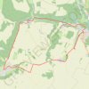 Les fonds de Rhus GPS track, route, trail