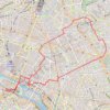 Paris Saint Michel boucle Belleville GPS track, route, trail