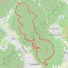 Guebwiller - Circuit du Saint-Gangolphe depuis le Col du Bannstein GPS track, route, trail
