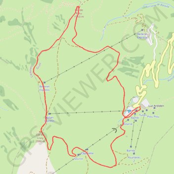 T123 GPS track, route, trail