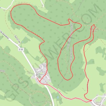 Chemins du Cœur des Vosges - La breuchotte GPS track, route, trail