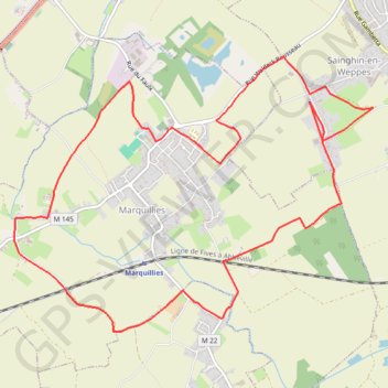 LA LIBAUDE GPS track, route, trail