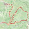 Saint-Dié-des-Vosges à Gérardmer GPS track, route, trail