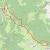 Le breuil GPS track, route, trail
