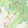 Tuc de Pourtillou crête NE GPS track, route, trail