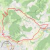 Boucle VTT depuis Voiron GPS track, route, trail