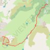 Pic de la Sabine - Grand couloir sud GPS track, route, trail