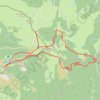 Le Petit Ballon depuis le parking du Kahler Wasen GPS track, route, trail