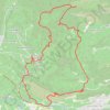 Beaumes de Venise GPS track, route, trail