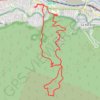 La Vigie par Galvaudan et eaux vives Retour croix Saint Marcel GPS track, route, trail