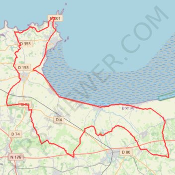 Rando 2023 80km-15739357 GPS track, route, trail