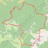 SUR LES HAUTS ARDECHE TERRE GPS track, route, trail