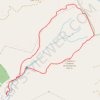 Pic malaoui avec raccourci GPS track, route, trail