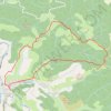 Les Hauts de Chalabre GPS track, route, trail