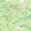 Adartza, Mendimotxa, Munhoa en boucle depuis le col d'Aharza GPS track, route, trail