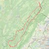 Tour de la Valserine - Les Rousses GPS track, route, trail