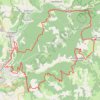 HOKA LES TEMPLIERS 2024 - Grand Trail des Templiers GPS track, route, trail