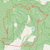 Macedon ranges walking track GPS track, route, trail