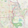 Bellevue Omaha Cycling GPS track, route, trail