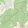 La ceinture verte de la forêt verte à Bois-Guillaume GPS track, route, trail