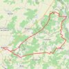 Petite Champagne, grand circuit GPS track, route, trail