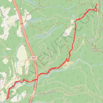 Sant Miquel (Girona) GPS track, route, trail