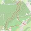 Saint Bonnet, Pont du Gard GPS track, route, trail