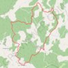 Serre du Turc GPS track, route, trail