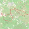 Les Mouleyres La Prade au dessus d'Aignes-Minervois GPS track, route, trail