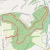 Chestnut Hill Loop Trail in White Clay Creek State Park GPS track, route, trail