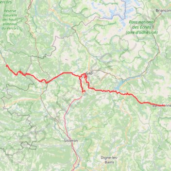 28 juin 3 GPS track, route, trail