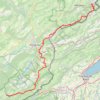 Grande Traversée du Jura (GTJ) - Randonnée de Villers-le-Lac à Mouthe (Doubs) GPS track, route, trail