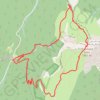 Charmant Som depuis la Charmette (Chartreuse) GPS track, route, trail