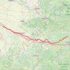 Canal du midi premier jour GPS track, route, trail