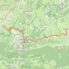 Chemin du Piémont Pyrénéen - De Bruges à Buzy GPS track, route, trail