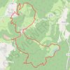 Legna, circuit des chapelles et le lax de Viremont GPS track, route, trail