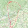 Boucle vélo Ballon d'Alsace GPS track, route, trail